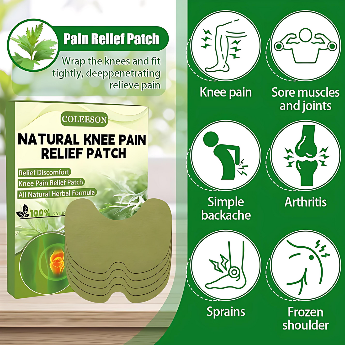Herbal Knee Relief Pro™ (Buy 1 Pack, Get 1 FREE)
