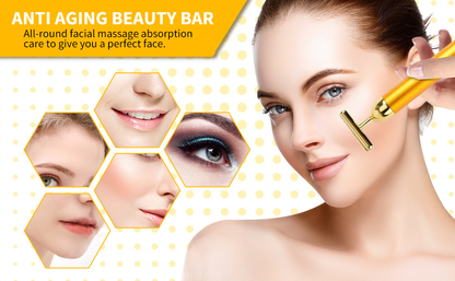 Auréna™ - 24K Gold Luxury Facial Sculpting Massager