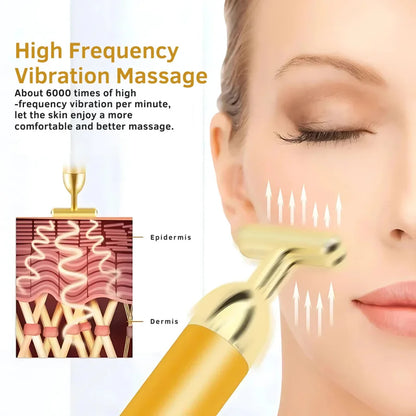Auréna™ - 24K Gold Luxury Facial Sculpting Massager